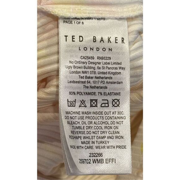 Ted Baker Effi Cutout Twist Back Bodycon Dress NWT Size 5/ US XL - Picture 9 of 10